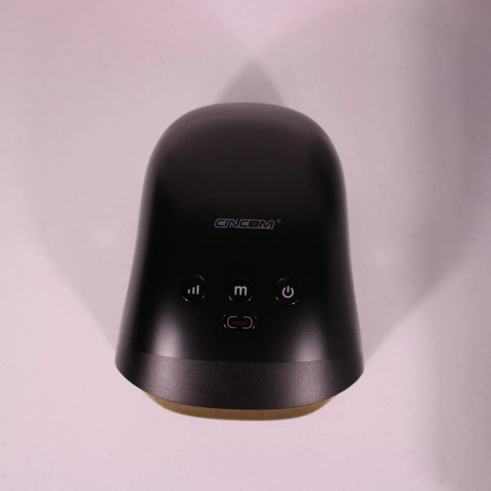 CINCOM Hand Massager Unisex OS Black CM-026H-BL Heated‎ Compression Cordless Spa